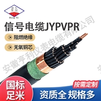 阻燃150度屏蔽信号电缆ZRC-JVP1VP1/22柔性护套