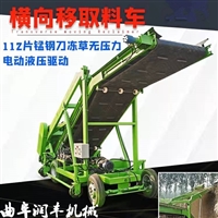 5米高草垛装车取料机 养牛场饲草堆抓草机 全自动液压升降取草机