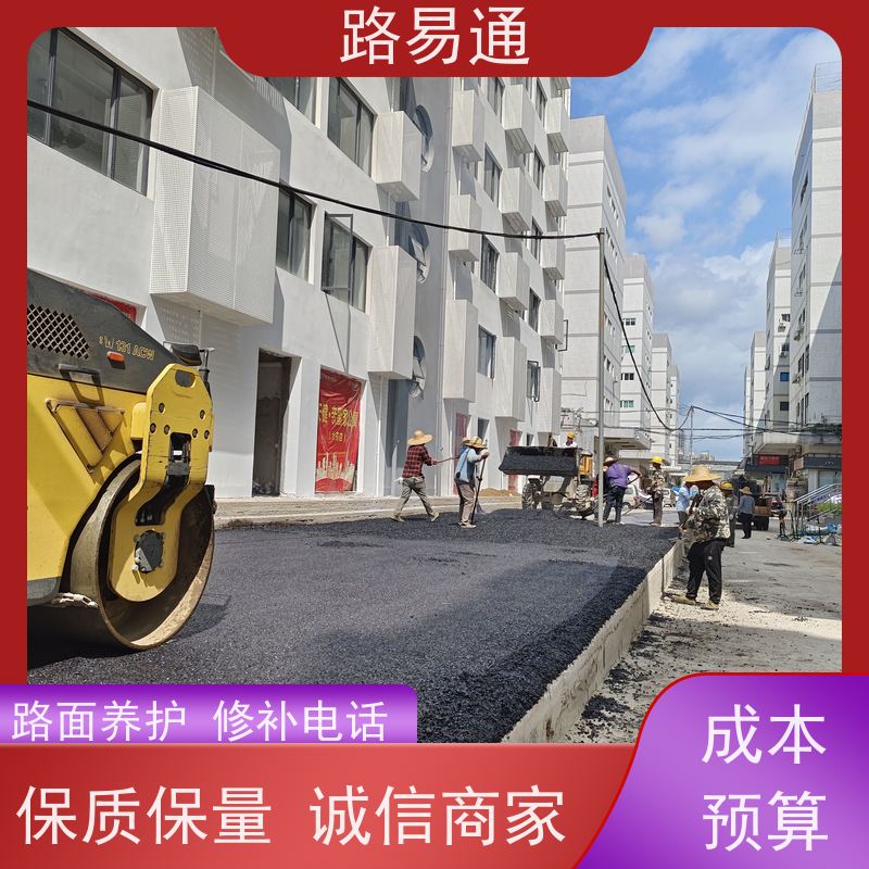 路易通 江门彩色沥青施工 工厂沥青施工 包工包料 施工团队