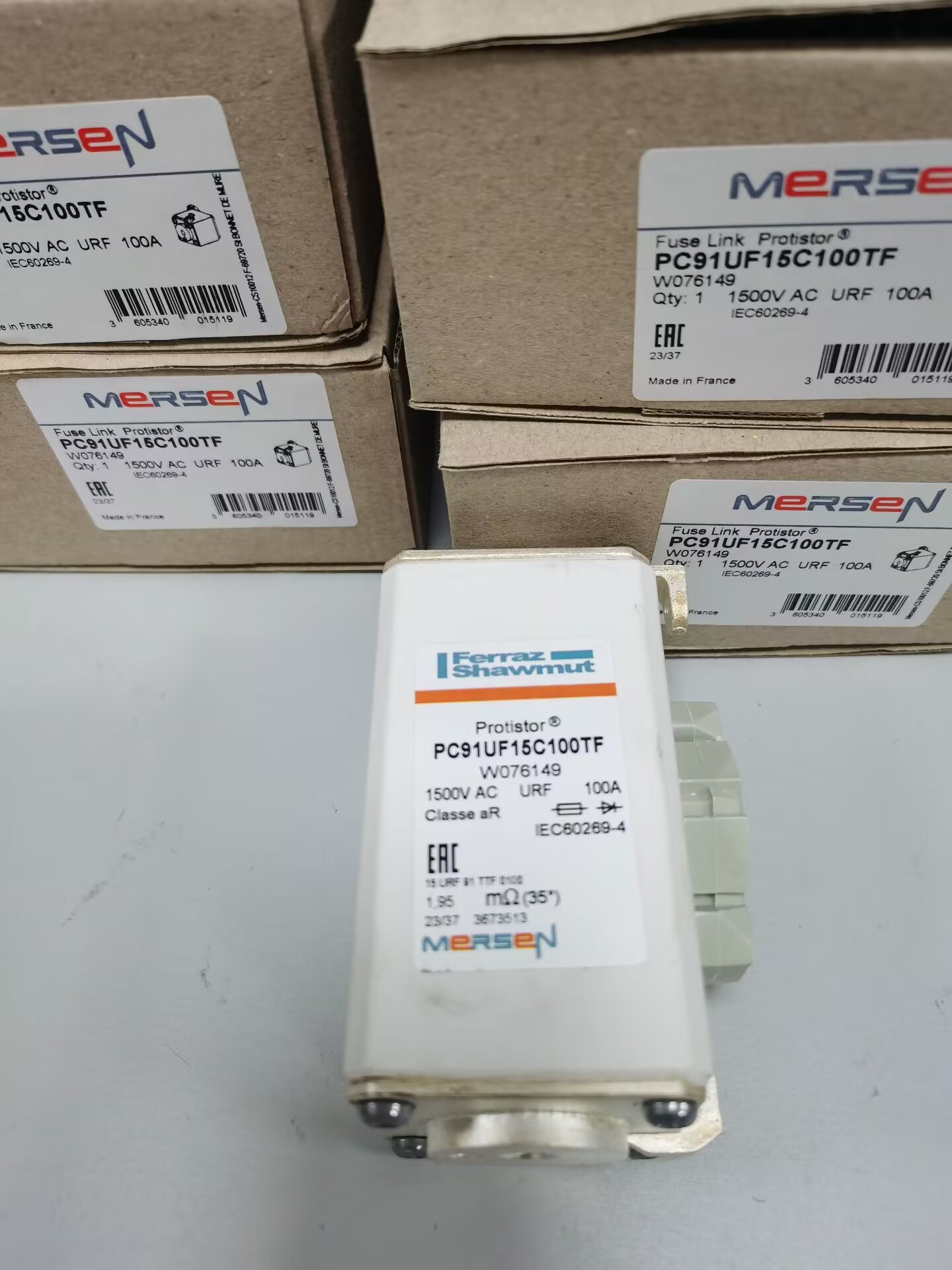 MERSEN熔断器 20URC123TTF0500 X220659 欧洲空运