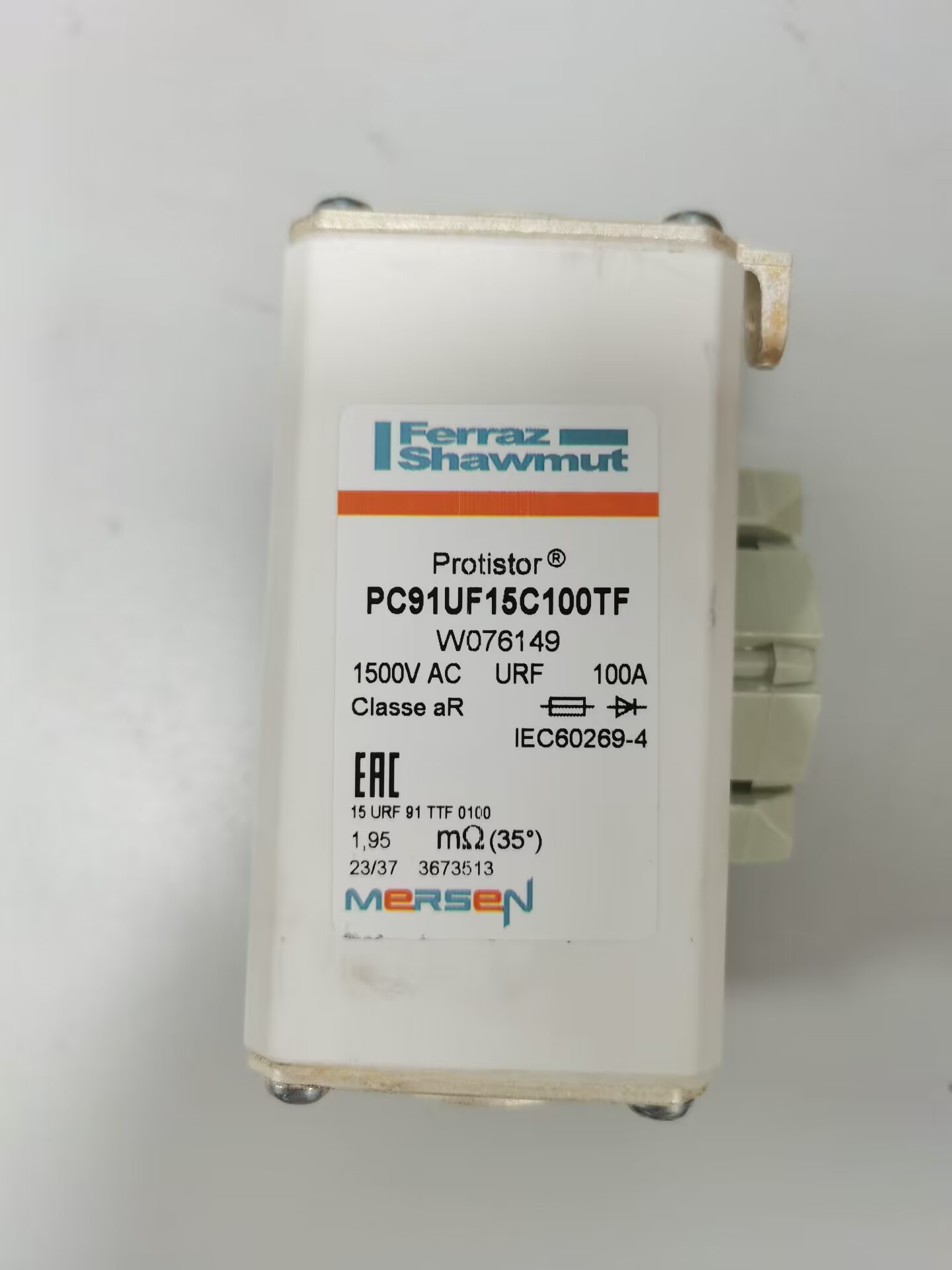 美尔森MERSEN电厂熔断器 PC44UD70V25CTQ T1024046 法雷只售正品