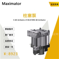 Maximator S 60 Artikelnr.3130.0199 柱塞泵 议价