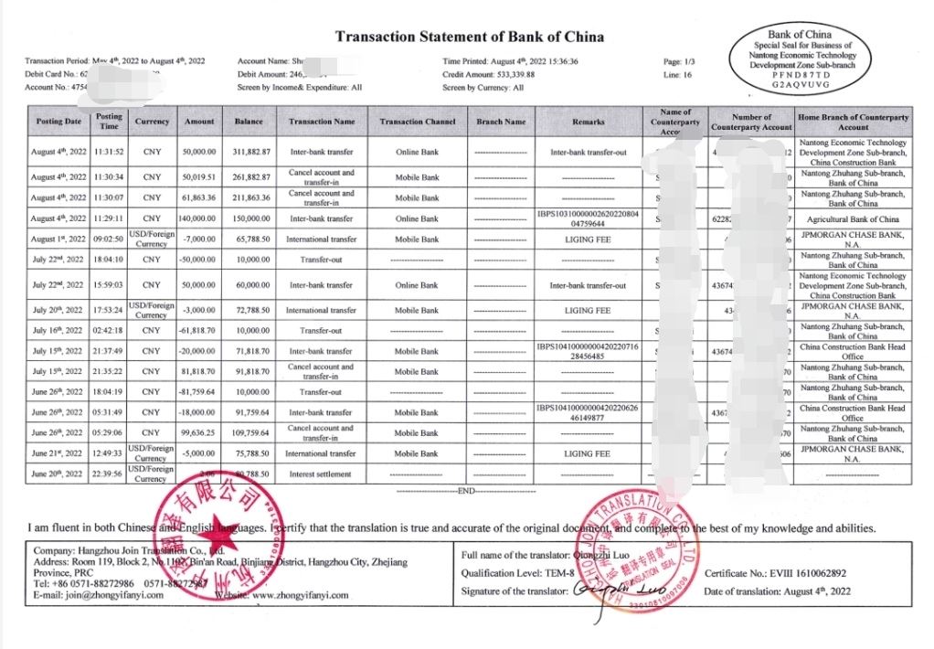 中译翻译 叙利亚营业执照翻译选择我们