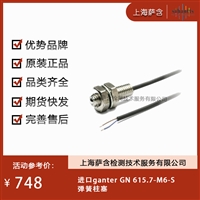 德国ganter GN 615.7-M6-S弹簧柱塞 议价