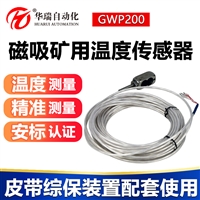 华瑞GWP200磁吸式测温仪防爆温度传感器PT100铂热电阻感温探头