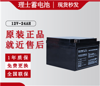 LEOCH理士蓄电池 DJW12-24 12V24AH 高压房直流屏UPS电源 备用 12V38AH