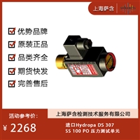 德国Hydropa DS 307SS 100 PO 压力测试单元 议价