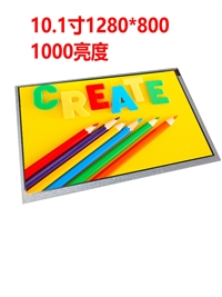 10.1 寸 1000CD 高亮液晶屏 强光下清晰可见 品质之选