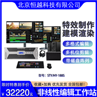 电视台级非编工作站STY/HY-188S 素材存储图形渲染设备 后期剪辑机