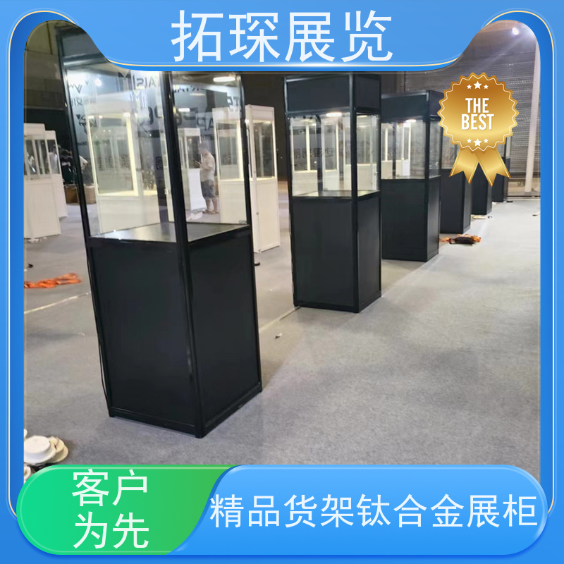 拓琛 玻璃乐高柜 设计制作一站式服务 实力厂家