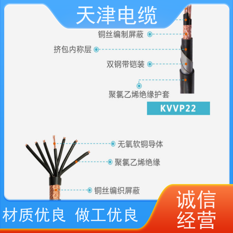 耐火控制电缆矿用控制电缆厂商NH-KVVP2-22天津