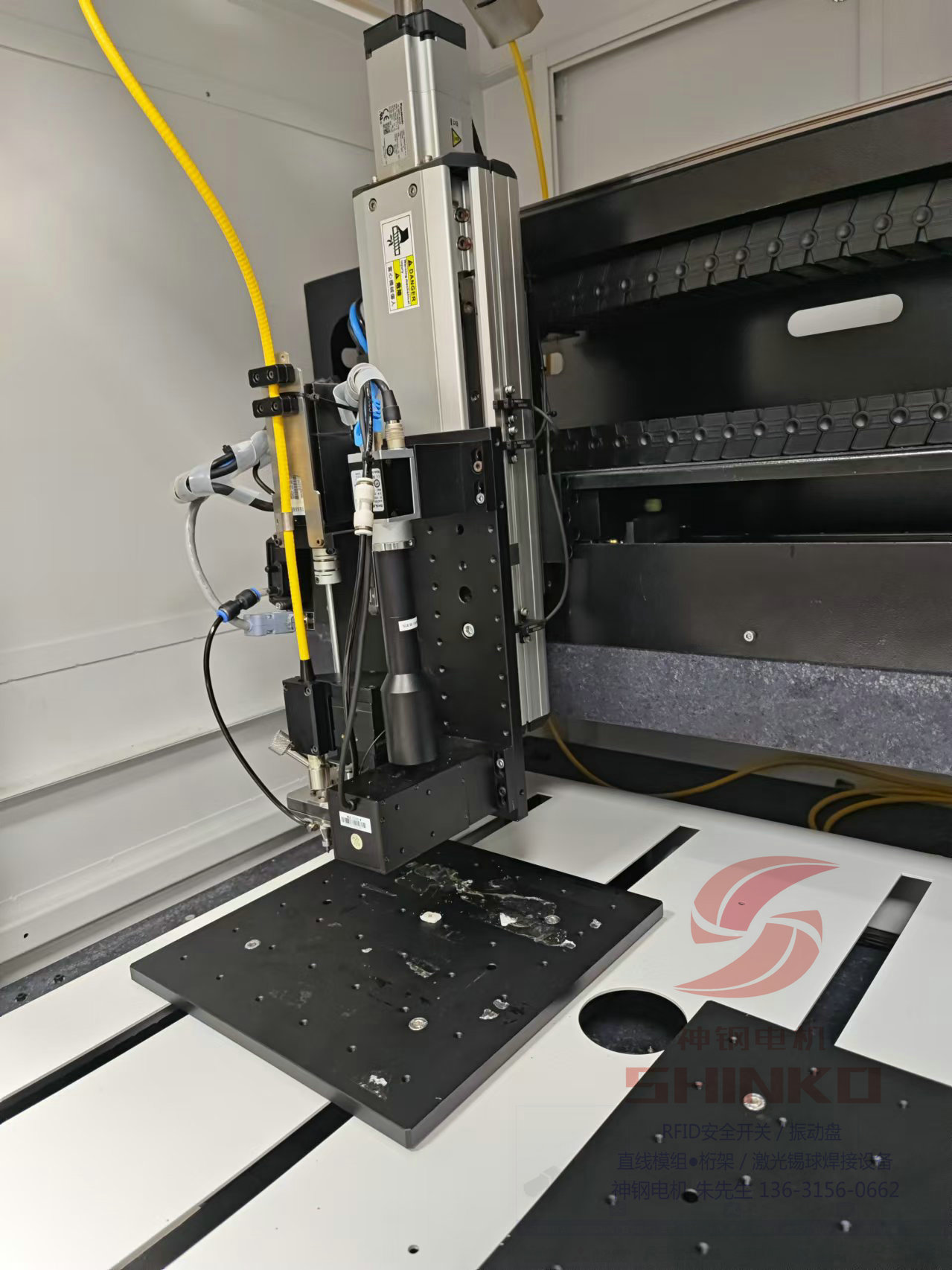 神钢工厂 激光锡球焊锡机 精密焊接熔滴小至几十微米