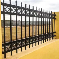 深圳围墙铁艺护栏 锌钢围栏厂家