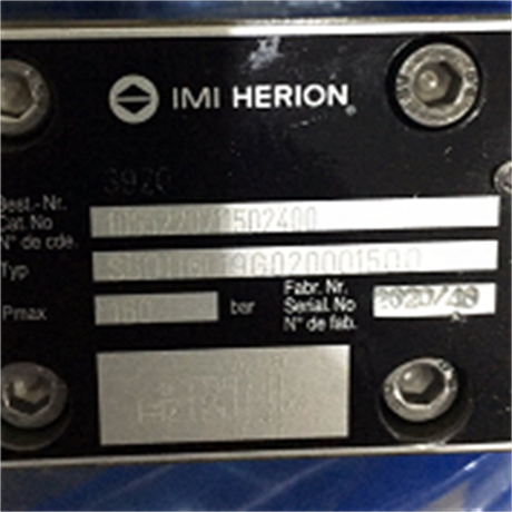 HERION海隆安全阀BPM10V2110A76011200方向控制阀