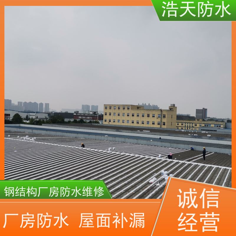 浩天防水  成都厂房补漏 旧厂房改造工程施工  工程案例