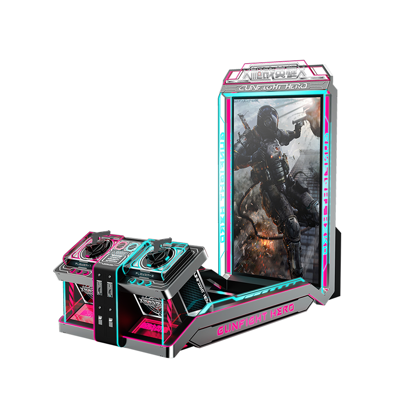 广州打枪设备生厂家双人枪击英雄互动性强游乐设备