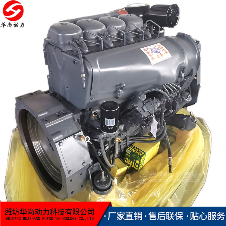 北内 工程机械用 风冷六缸柴油机BF6L914C 不用散热水箱 低噪音