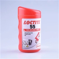 乐泰55魔绳胶 LOCTITE55生料带 150米燃气/饮用水密封胶