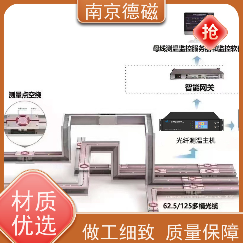 德磁电力锂电池仓DTS分布式光纤主机操作简单支持多通道