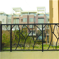 广东茂名铁艺护栏 铁艺阳台护栏厂家