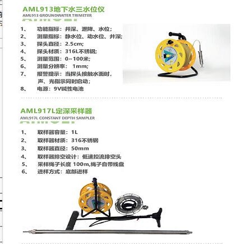 定深采样器 型号:AM555-AML917L库号：M166802