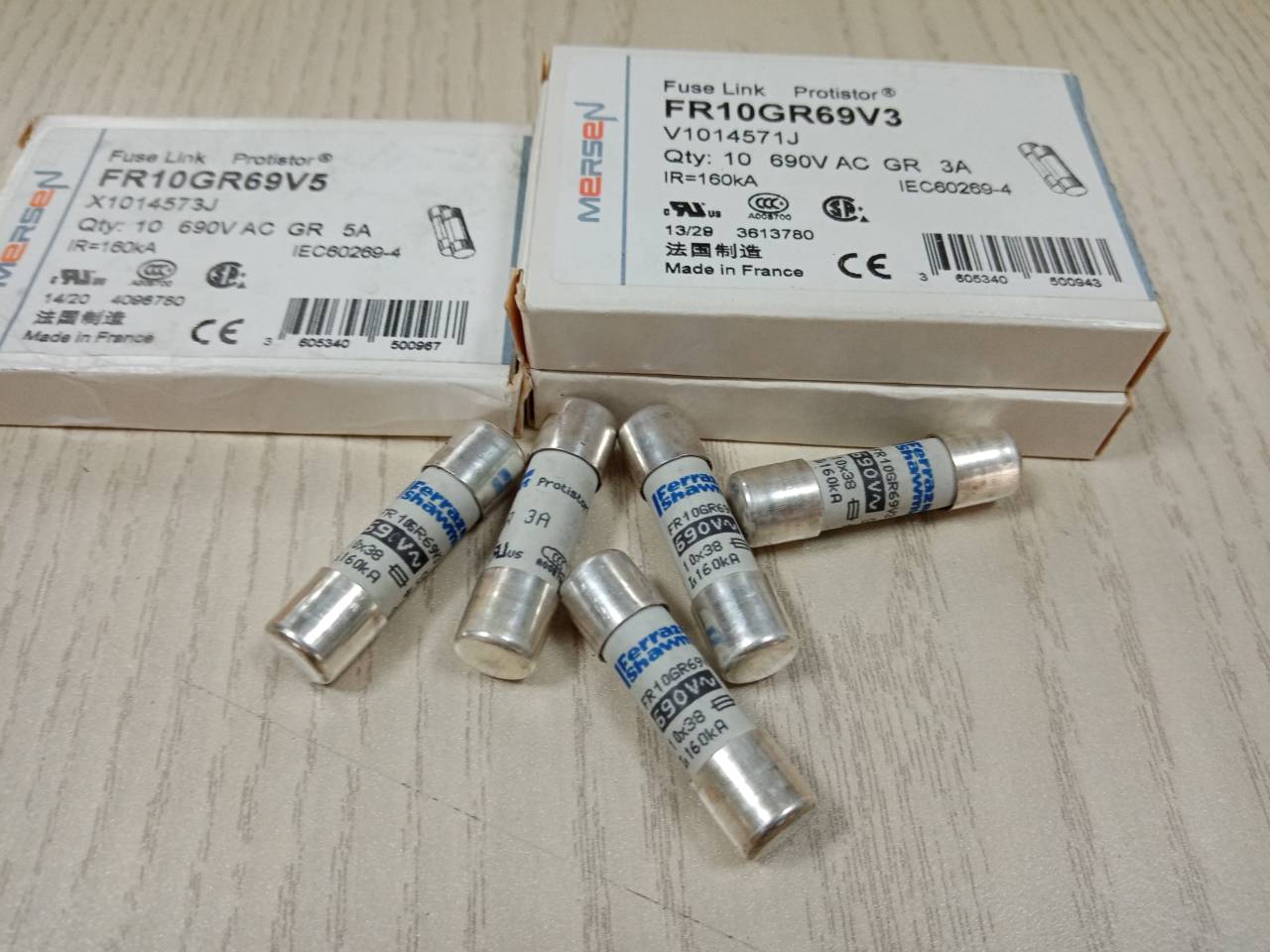 法雷FERRAZ半导体保护保险丝FR22GR69V63T D1018627赛晶正品