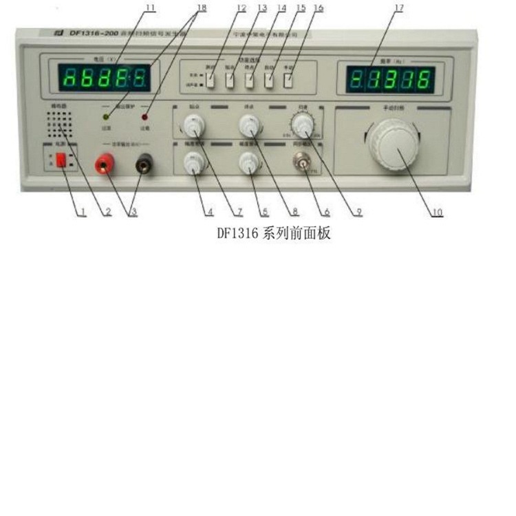 音频扫频信号发生器型号:CF16-DF1316-40库号：M364493