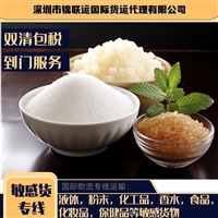 从中国可出口运输水果刀到美国，国际海运派双清门到门服务时效快