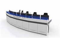 会议指挥大厅调度控制台 操作台 数控分板台 钢木结构 稳固实用