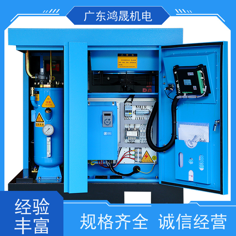 珠海永磁变频空压机220KW28.92-72立方节能螺杆机