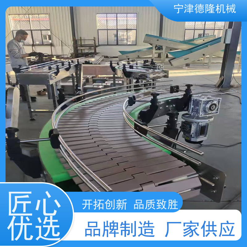 德隆 重型橡胶皮带机 全封闭爬坡输送机 非标定制