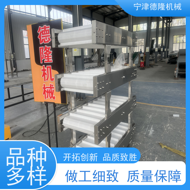 德隆 重型橡胶皮带机 冻玉米切段机 可定制规格