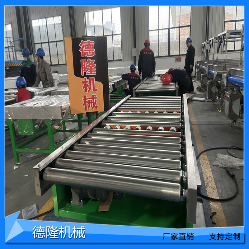 德隆 工厂车间包装台 鲜玉米切头去尾机 可定制规格