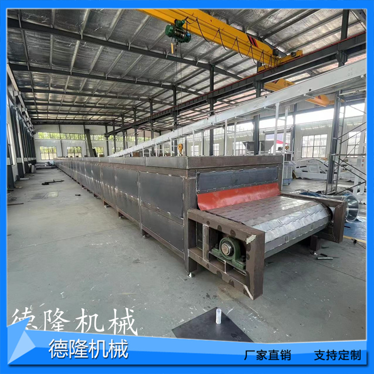德隆 工厂车间包装台 多层网带烘干设备 定制尺寸