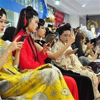 东安新娘盘发化妆培训班-世纪色彩美妆培训