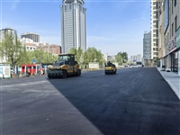 郑州沥青路面施工过程
