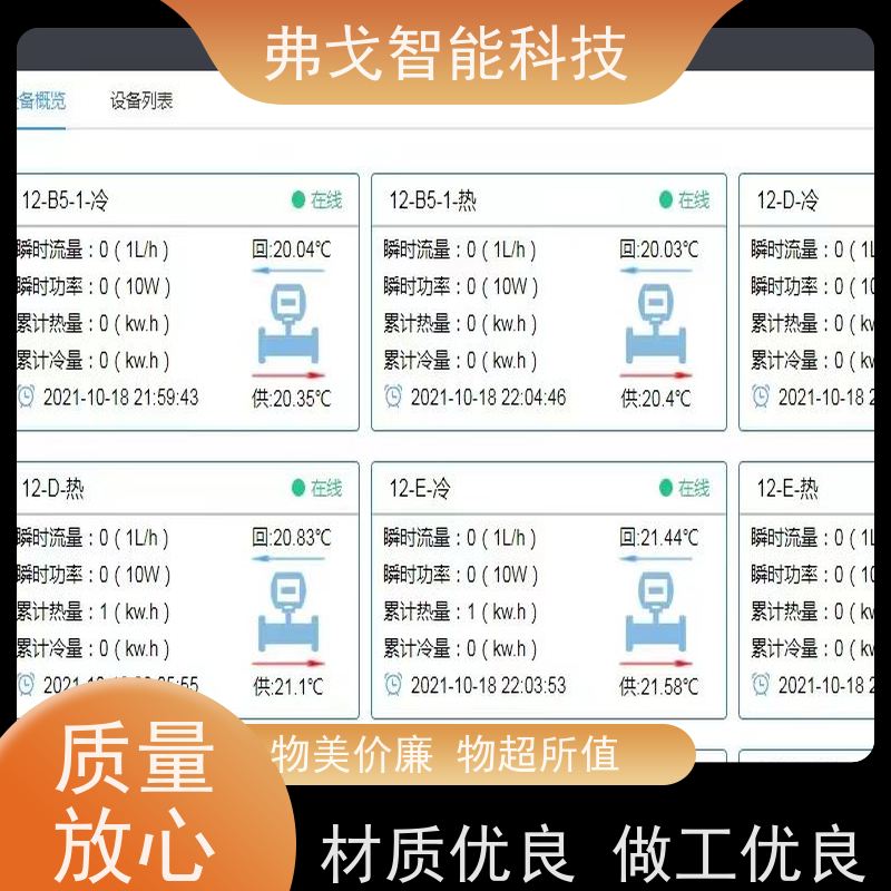 弗戈智能科技日立空调集中控制计费  空调分户计费 使用详情