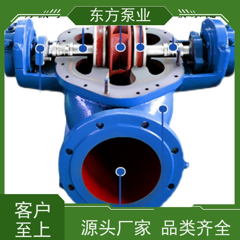 东方清水泵DFZA25-200 双吸泵转子总成 机械密封叶轮轴套多种型号 致电咨询