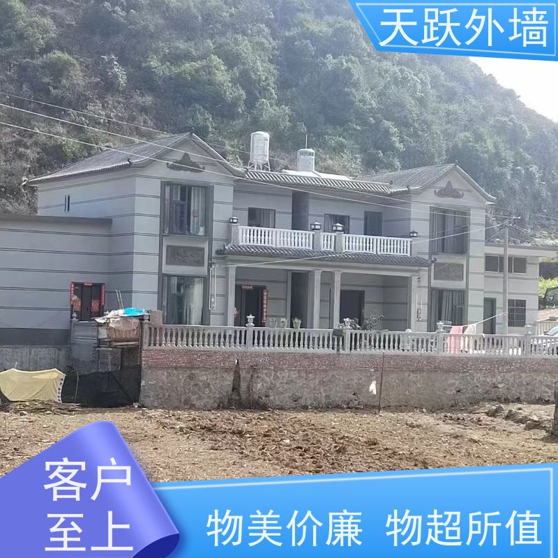 天跃外墙5D主材 工业园自建房外墙喷涂生产商在哪里