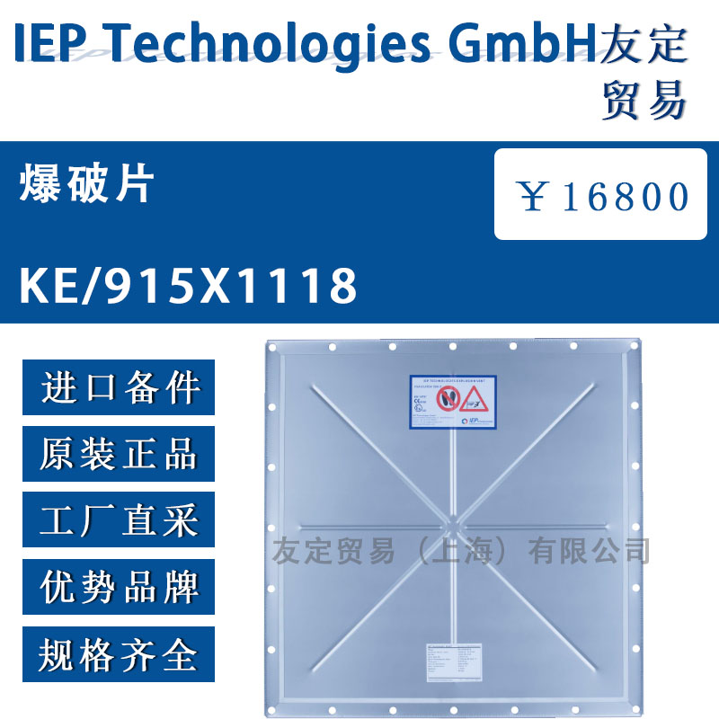 德国lEP Technologies GmbH  KE/915X1118 爆破片