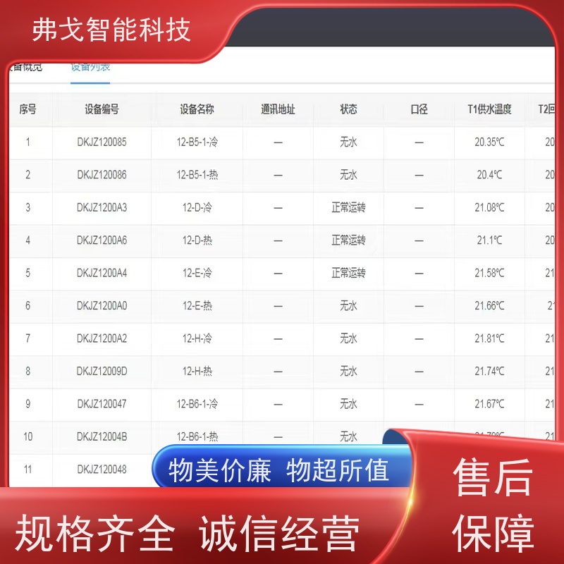 弗戈智能科技 海尔中央空调计费系统方式   学校空调计费软件  操作步骤 使用方法