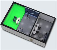 监狱专用虚拟演播抠像室