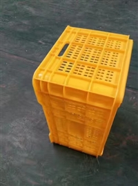 南海市永丰塑料五金厂 南海乔丰塑料胶框 黄色塑料周转筐