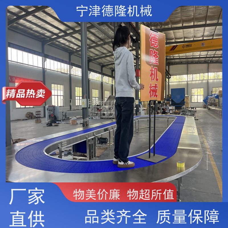 德隆机械 大米粮食履带输送机 多层网带烘干设备 定制尺寸