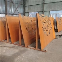 四川Q235NH耐候钢板加工耐腐蚀耐候板红锈钢板景观幕墙灯箱