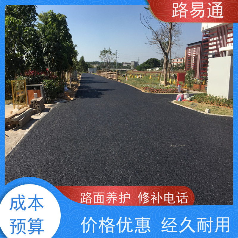 路易通 东莞沥青道路 球场沥青改造施工 路面修补厂家