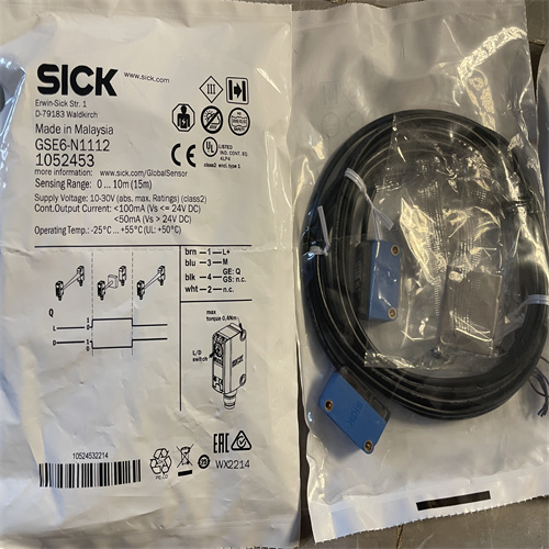 SICK施克光电传感器WT100-2P3439注意事项