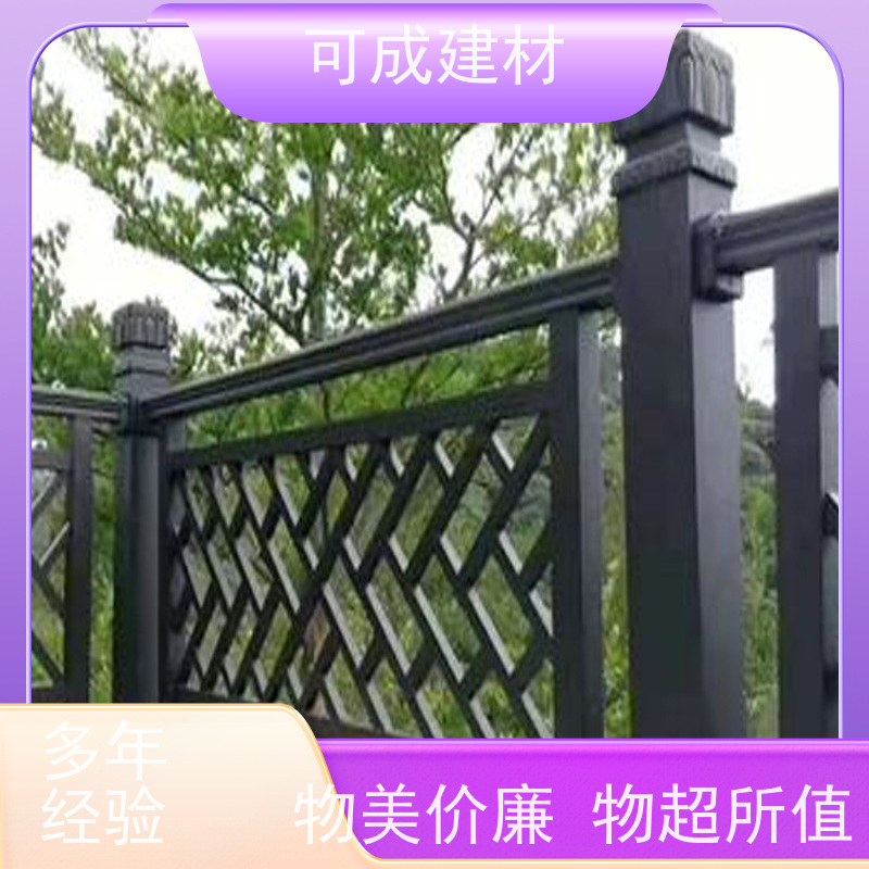 可成建材 铝替木结构建筑 别墅铝代木古建茶壶档 使用详情介绍