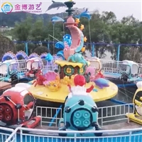 激战鲨鱼岛露天新型游乐设备