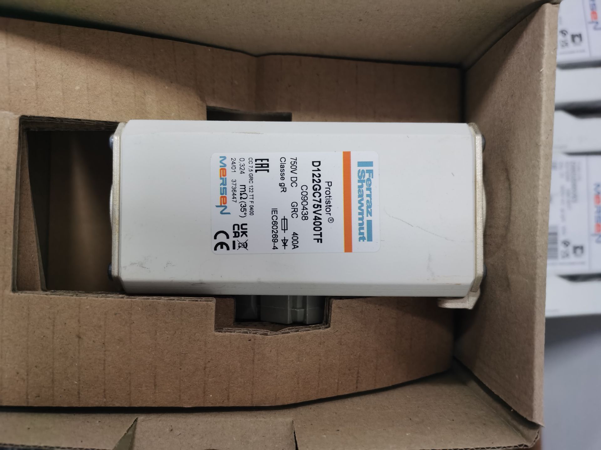 正品空运FERRAZ-MERSEN工业熔断器H227868 NH00AM69V125